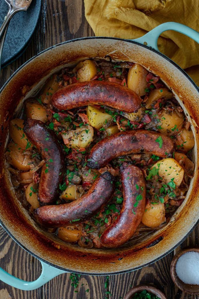 Dublin Coddle Sausage Stew Recipe